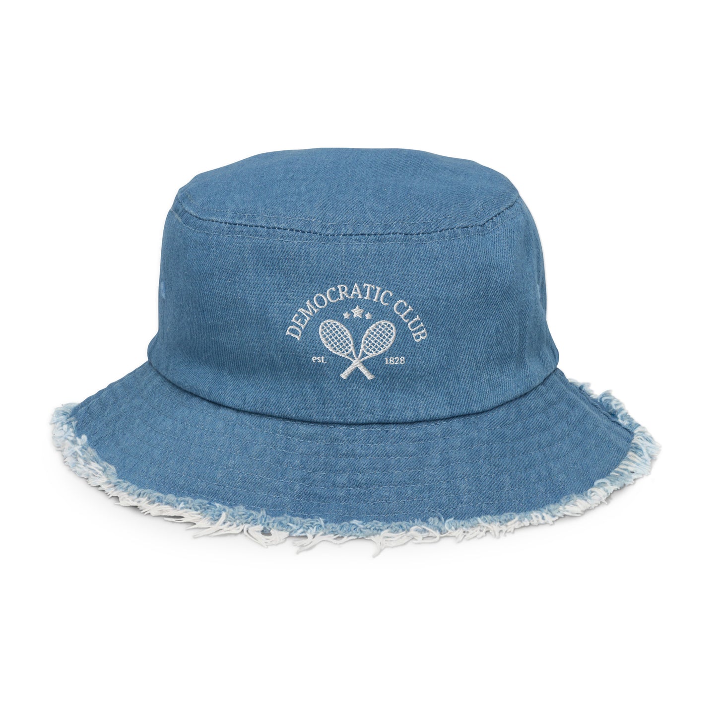 Democratic Club Denim Bucket Hat